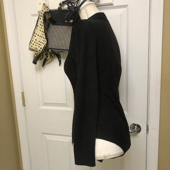 MINKPINK BLACK SUEDE BODYSUIT S - Picture 3 of 3